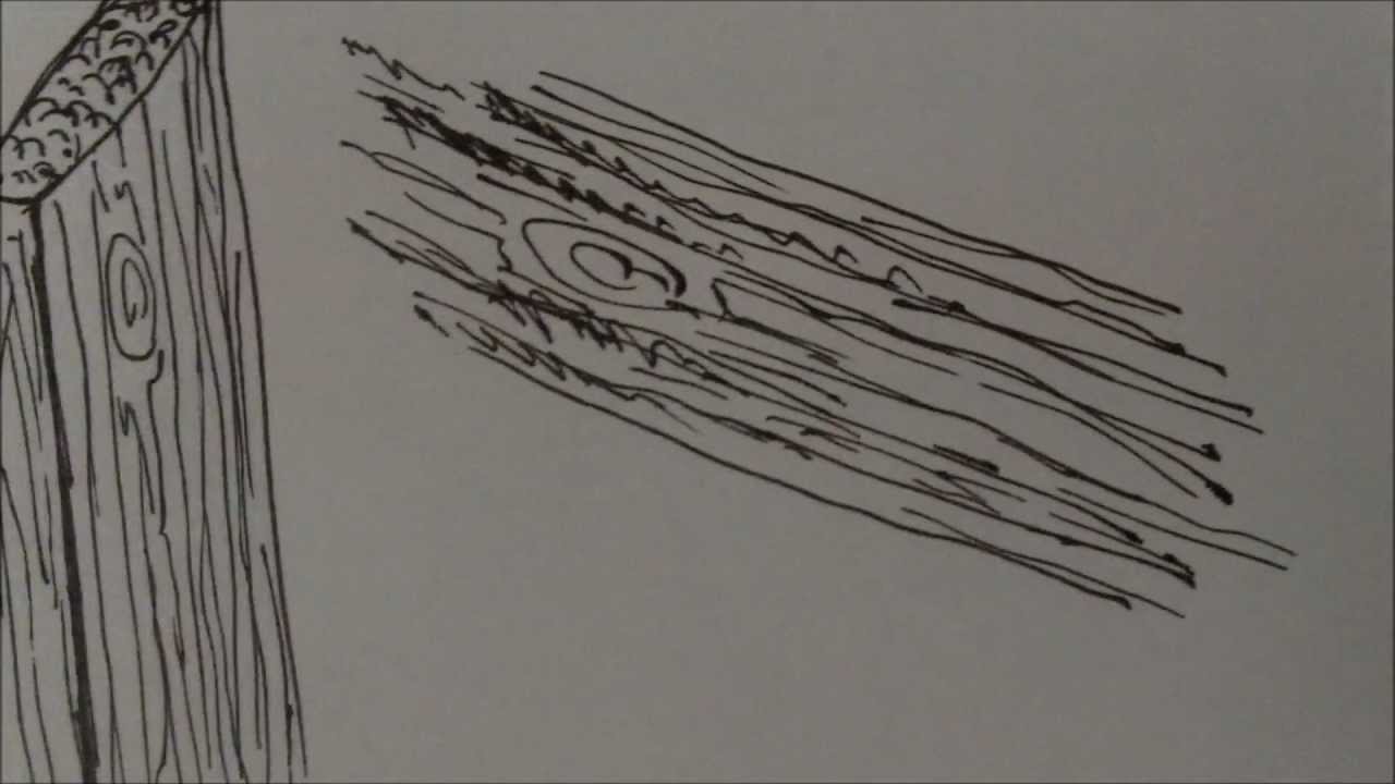 1280x720 How To Draw Wood Texture - Drawing Wood