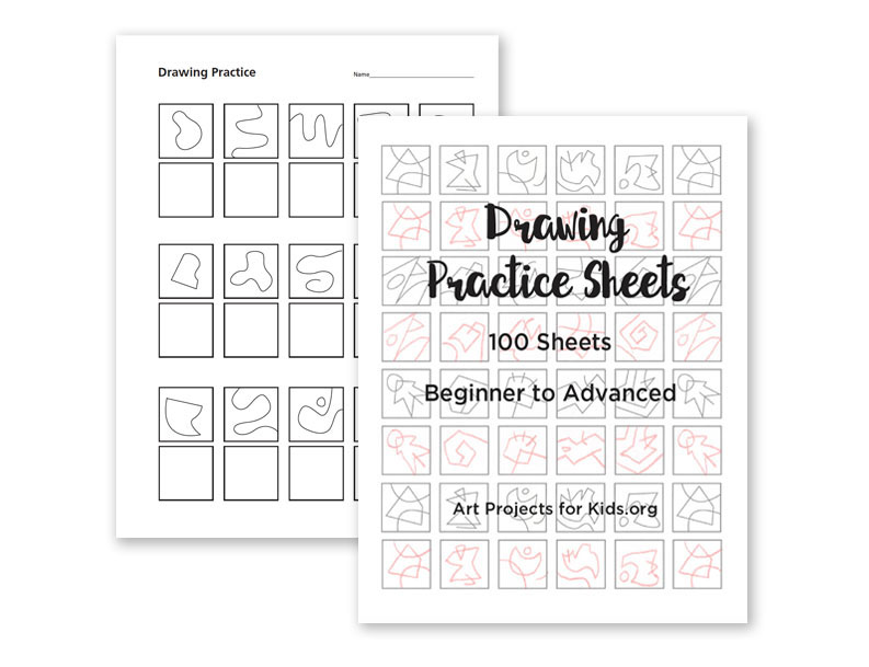 793x609 Drawing Practice Sheets Art Projects For Kids - Drawing Worksheets