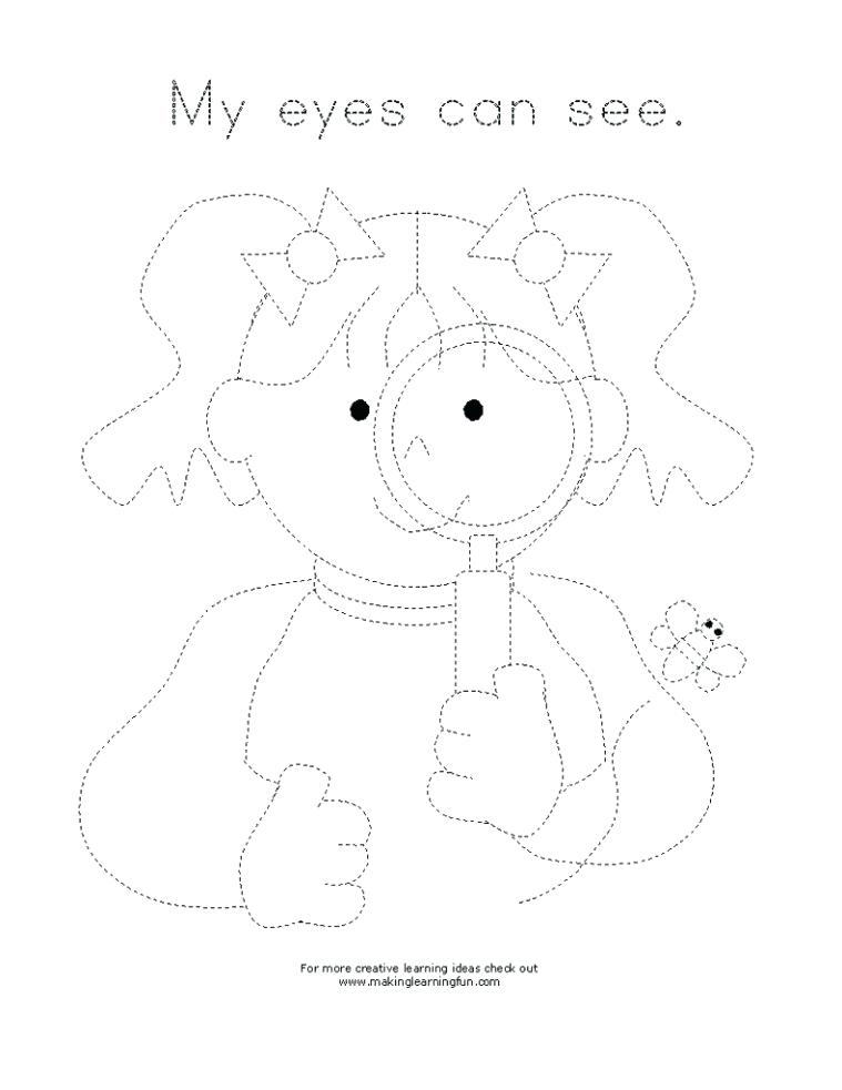 759x983 grade drawing worksheets senses trace worksheet for kids - Drawing Worksheets