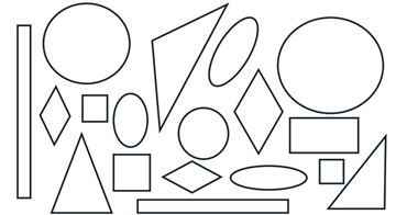 360x196 Shapes Worksheets For Kindergarten Learning - Drawing Worksheets For Kids