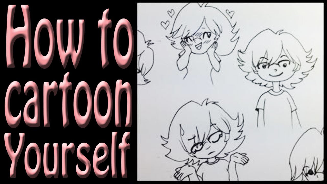 1280x720 how to draw yourself as a cartoon - Drawing Yourself