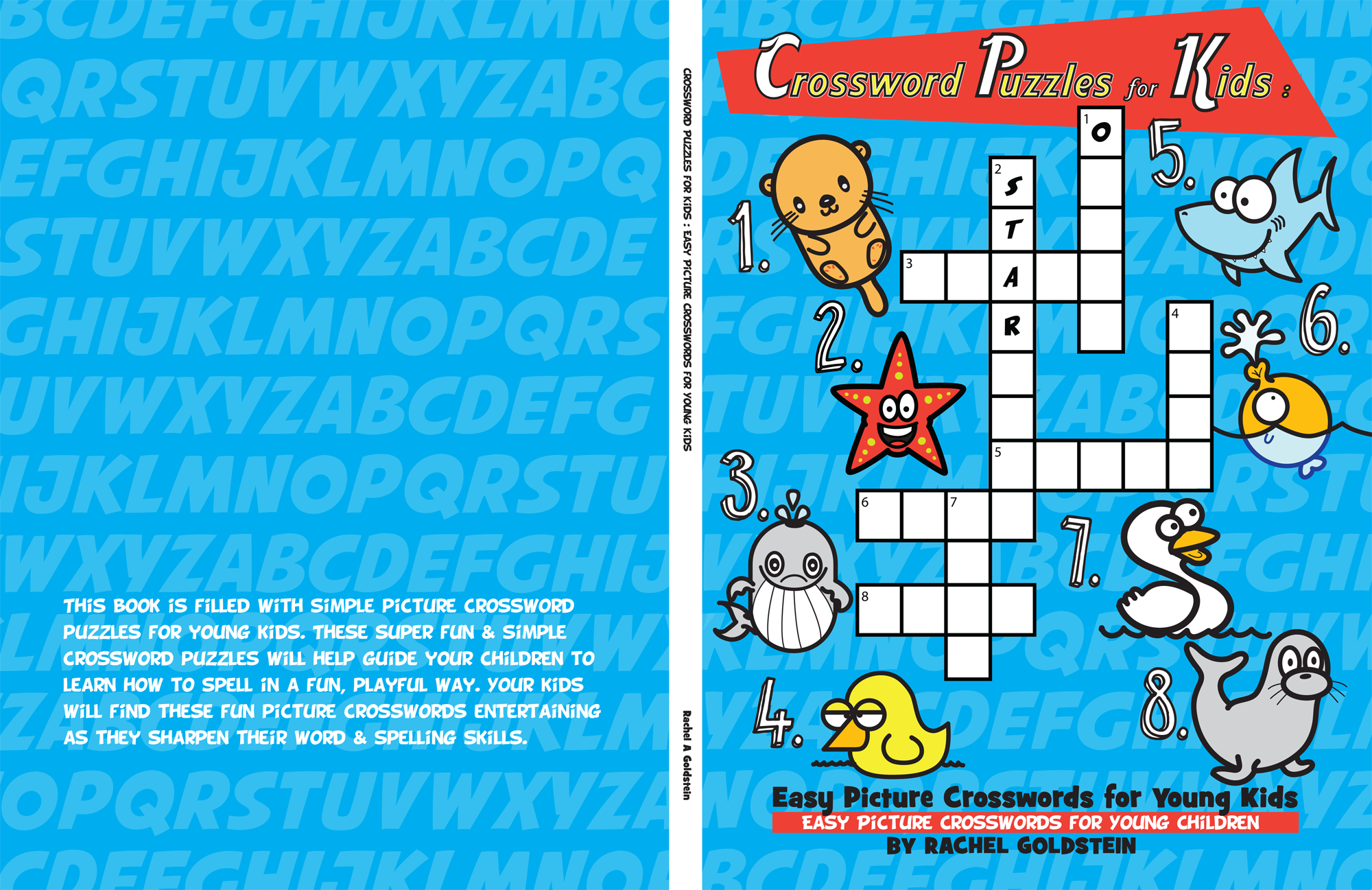 2000x1297 Easy Picture Crossword Puzzles Book For Kids - Drawinging Crossword