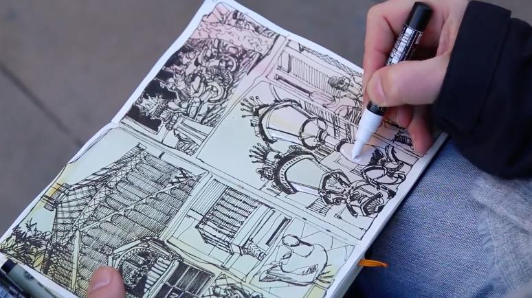 774x434 sketchbook skool kourses learn how to do urban sketching online - Drawinging Urban
