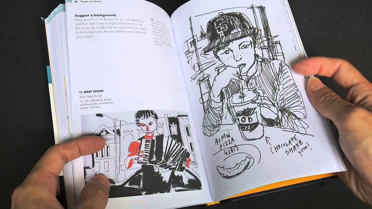 1280x720 the urban sketching handbook people and motion tips - Drawinging Urban