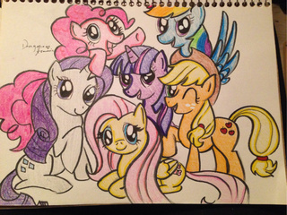 320x240 My Little Ponies Gift, Drawing For An Year Old - Drawings For 8 Year Olds