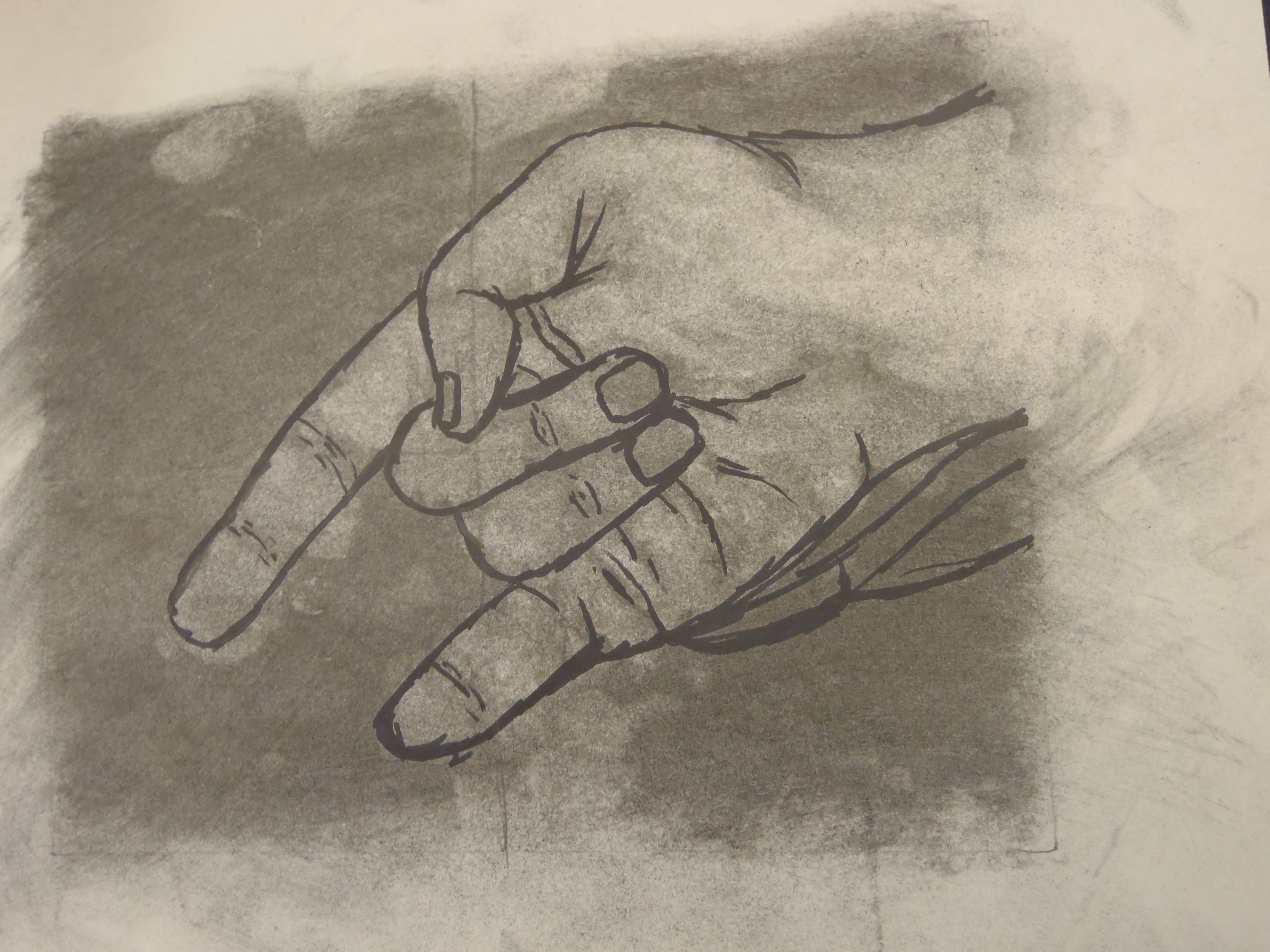 3264x2448 Art Class And Grade, Hand Contour Drawings With Tone - Drawings For Art Class