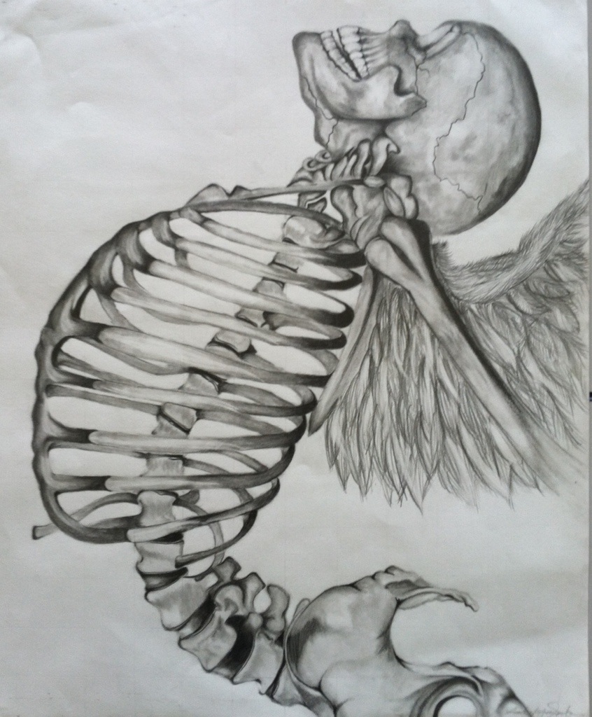 846x1024 Skeleton Drawings Art Class - Drawings For Art Class