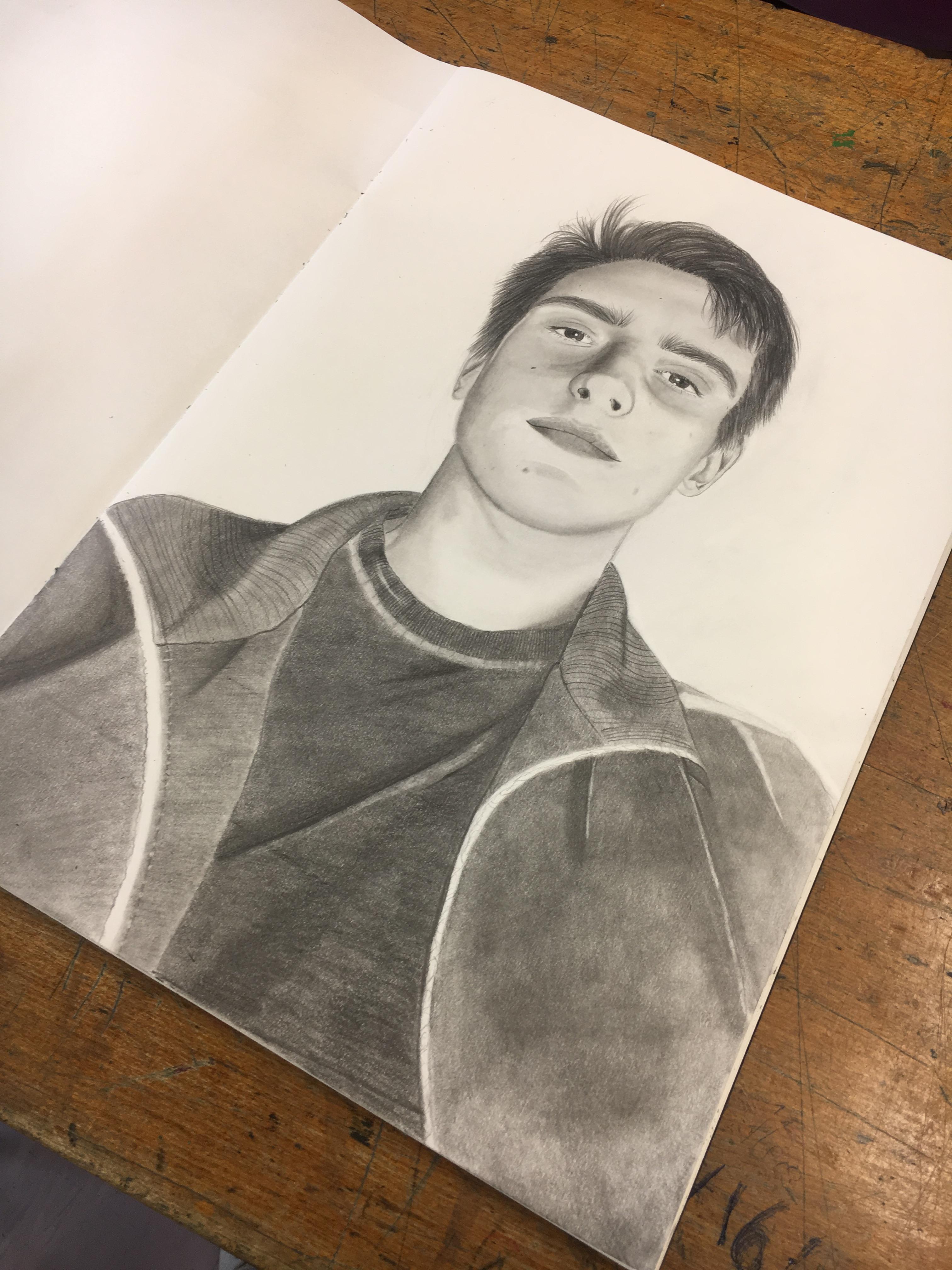 3024x4032 Finally Finished Portrait Of Boyfriend - Drawings For Boyfriend