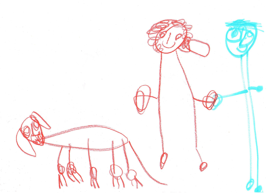 1024x744 Little Kid Drawings Coloring - Drawings For Little Kids