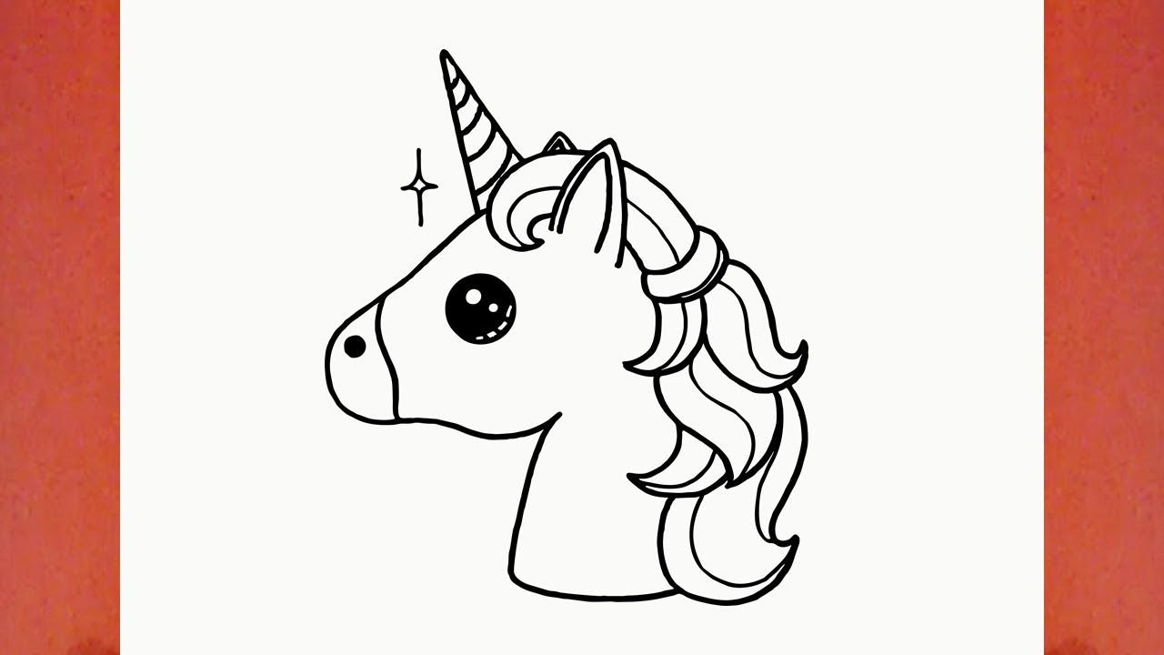 1280x720 Cute Easy Drawings For Your Boyfriend How To Draw A Cute Unicorn - Drawings For Your Boyfriend