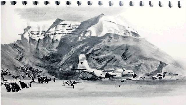 640x360 Draw Me An Army Soldiers Depict Their Idf Service - Drawings Of Army Soldiers