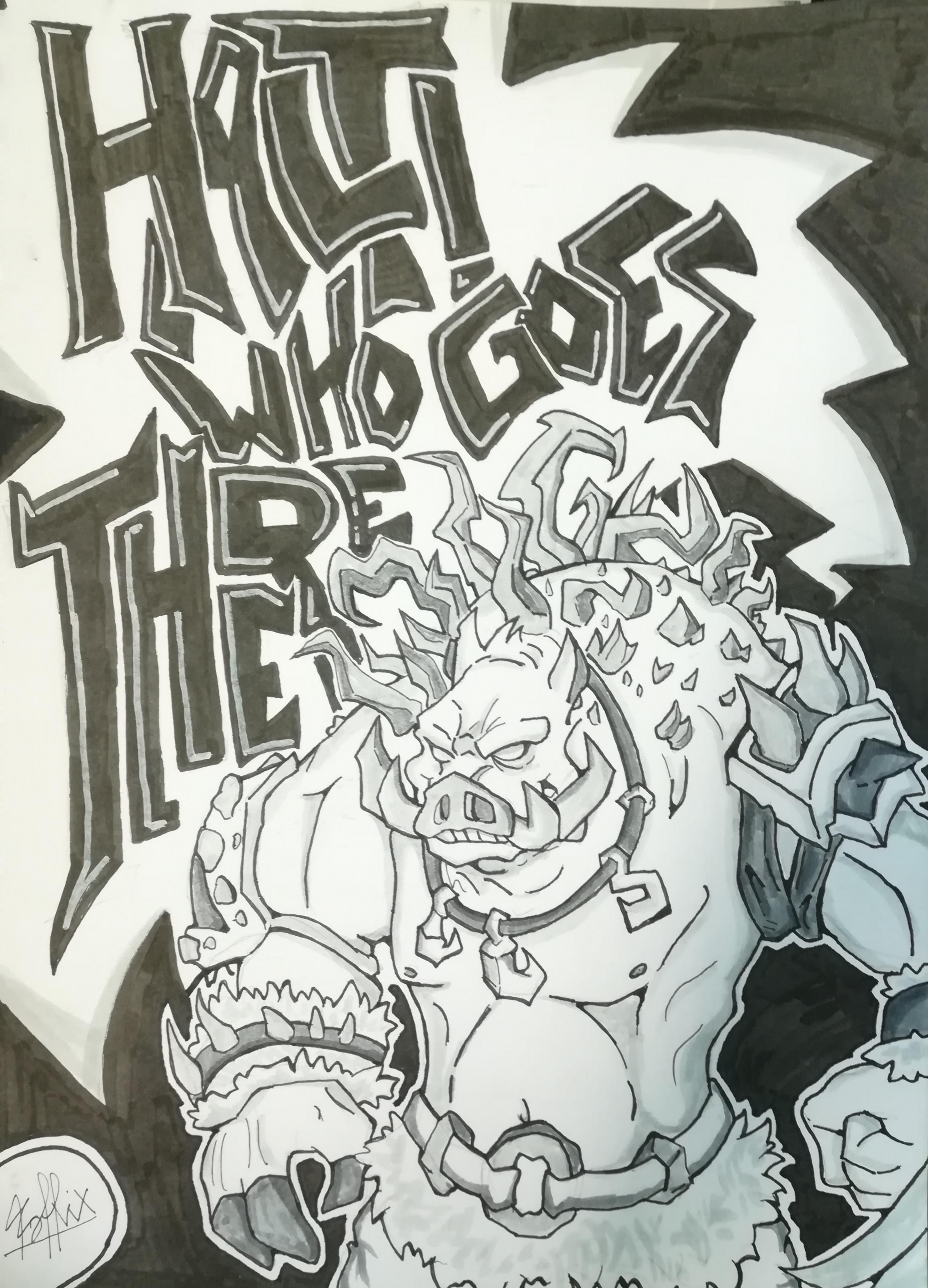 2787x3868 Here I Am, Making New Drawings Of Some Hearthstone Characters - Drawings Of Characters