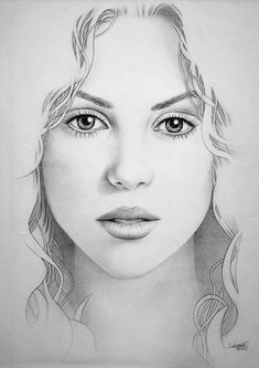 235x333 Realistic Drawings - Drawings Of Females