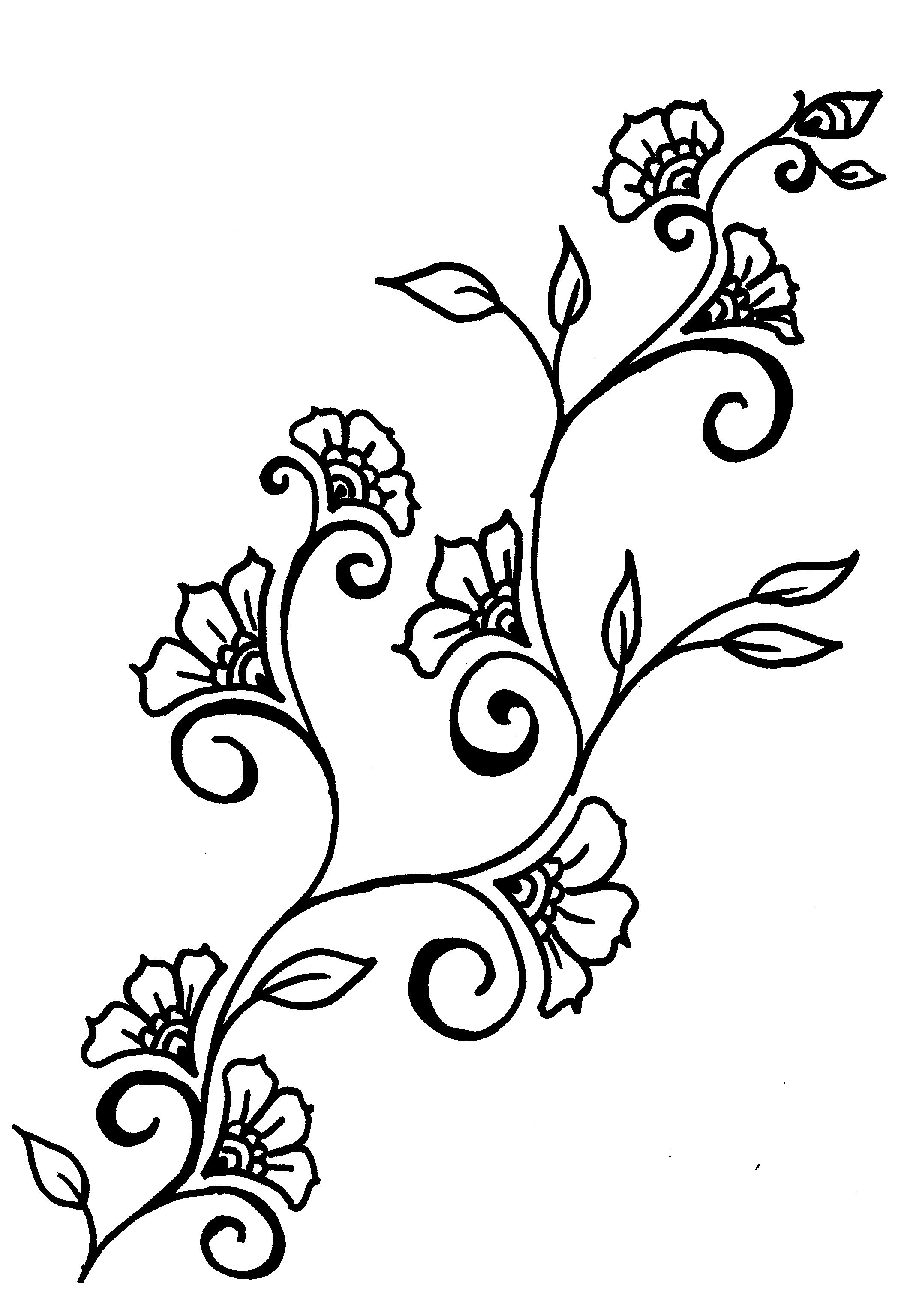 2130x3068 drawings of rosd vines henna inspired design ideas leaves - Drawings Of Flowers And Vines