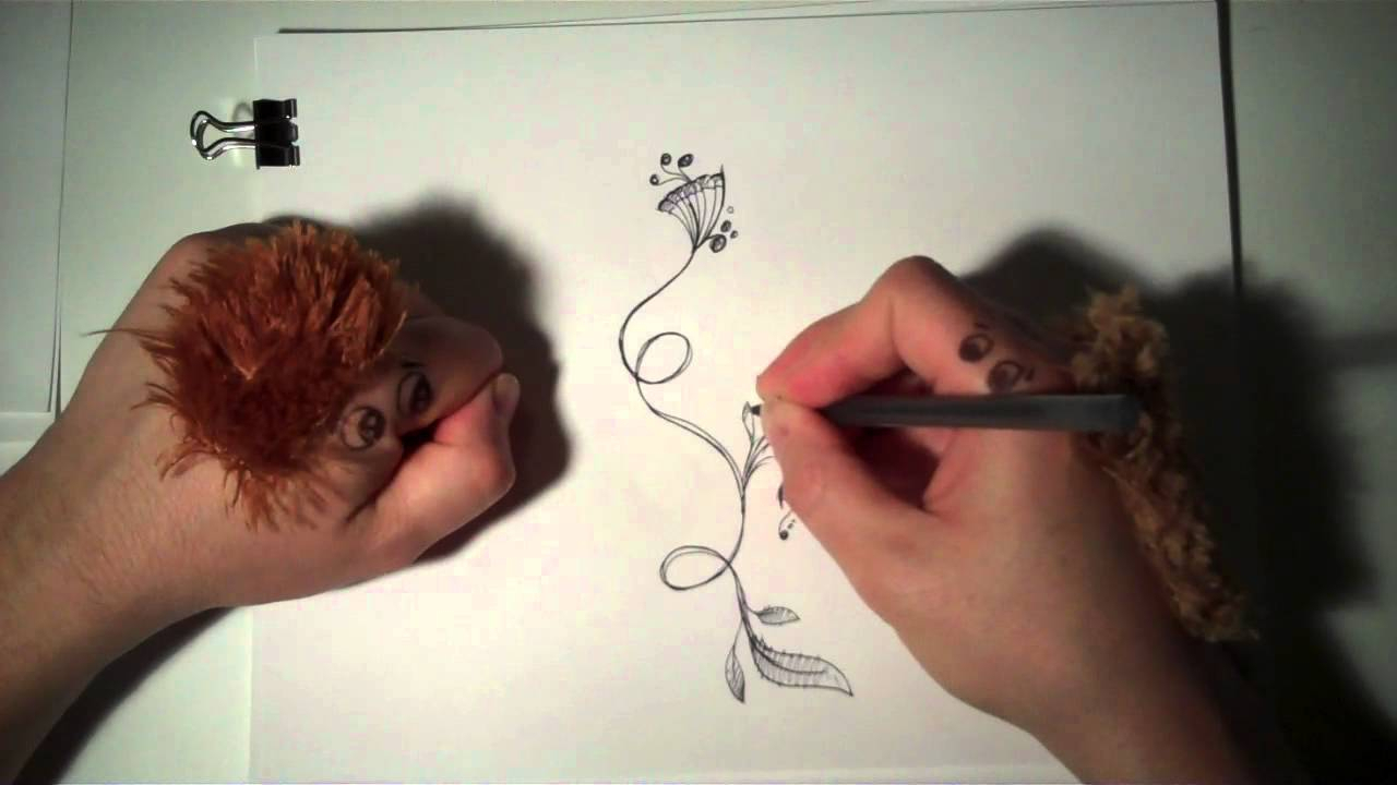 1280x720 easy to draw flower vines easy to draw flower vines how to draw - Drawings Of Flowers And Vines