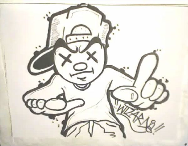 600x467 Image Result For Graffiti Cartoon Character Sketches Lettering - Drawings Of Graffiti Characters