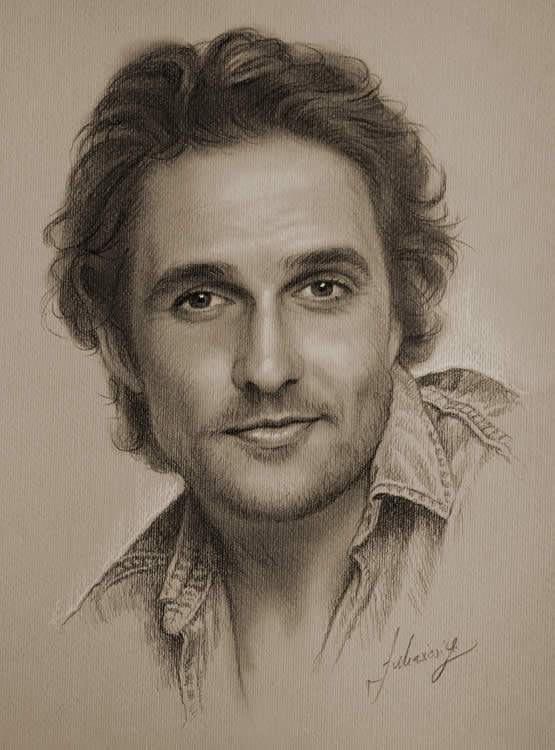 555x750 Ultra Realistic Male Portrait Drawings - Drawings Of Men