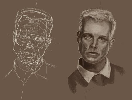 450x341 sketches of people's faces genius project - Drawings Of Peoples Faces