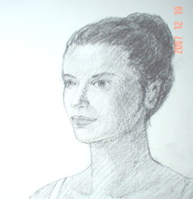 275x283 create a pencil drawing of a face - Drawings Of Peoples Faces