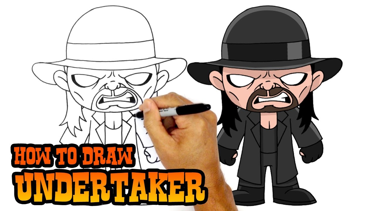 1280x720 How To Draw Undertaker Wwe Superstars - Drawings Of Wwe Wrestlers