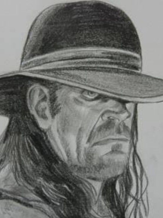 553x742 Ptpfan Undertaker - Drawings Of Wwe Wrestlers