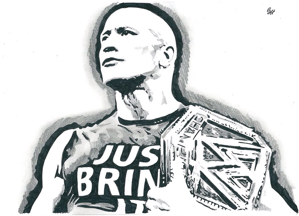 1024x741 The World's Most Recently Posted Photos Of Sketch And Wwe - Drawings Of Wwe Wrestlers