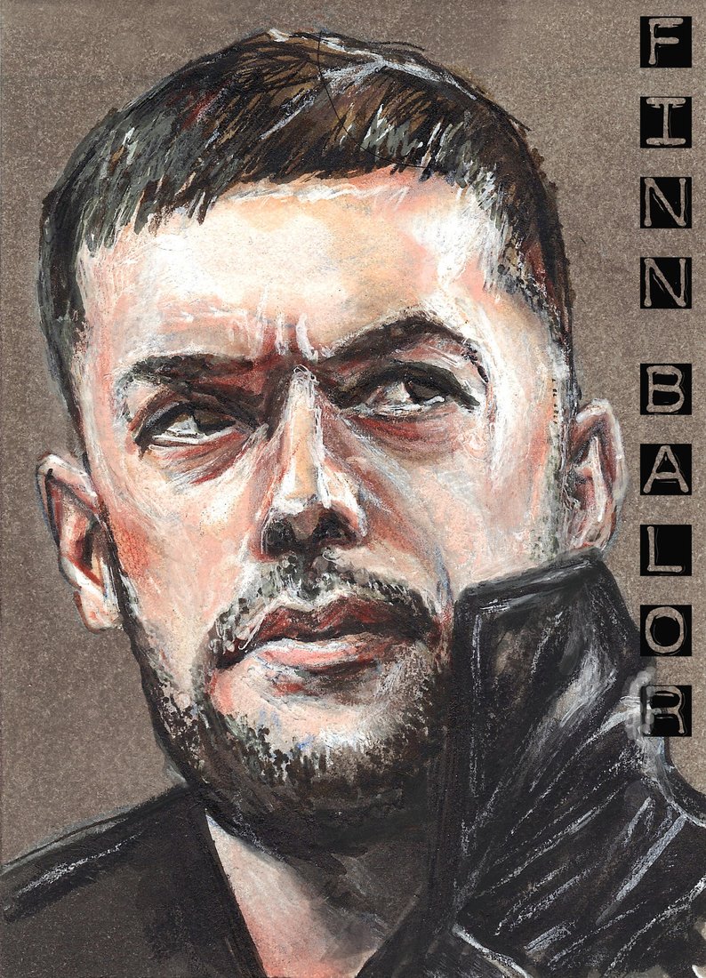 794x1100 Finn Balor Copic Marker Drawing Art Print Wwe Wrestling X Etsy - Drawings Of Wwe Wrestlers