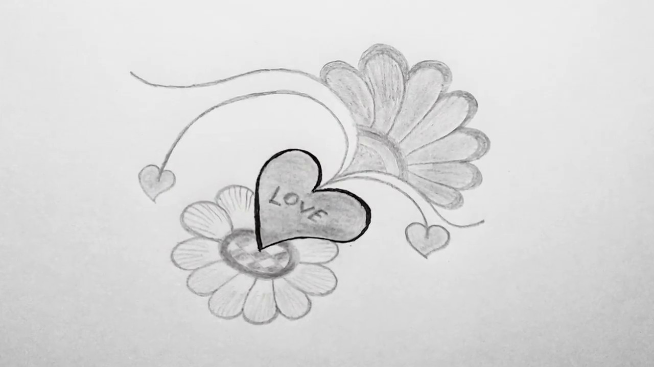 1280x720 How To Draw Heart Shape Love Or Heart Drawing Love Amazing - Drawings To Draw