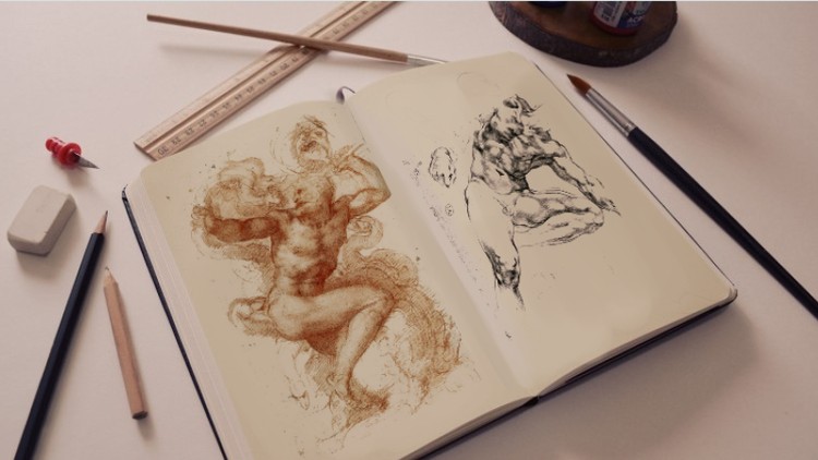 750x422 Discover The Secrets To Figure Drawing Draw Awesome Udemy - Drawings To Draw