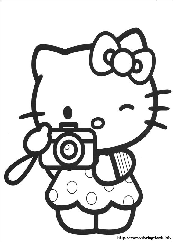 567x794 Hello Kitty Coloring Pages On Coloring - Drawings To Print