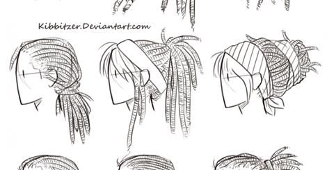 470x245 dreadlocks reference sheet - Dreadlocks Drawing