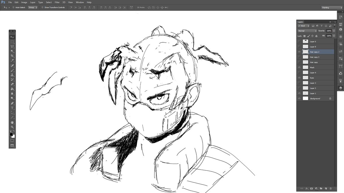 1200x675 F Z O R O On Twitter Started To Get Back To My Drawing - Dreads Drawing