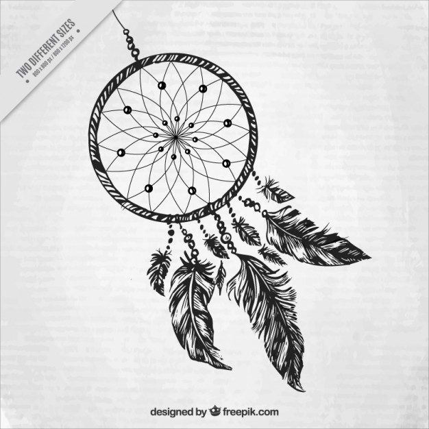 626x626 Dreamcatcher Vectors, Photos And Free Download - Dream Catcher Drawing