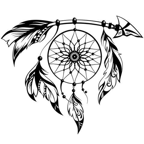 Dream Catcher Drawing at PaintingValley.com | Explore collection of ...