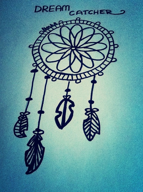478x640 how to draw a dream catcher - Dream Catcher Drawing Easy