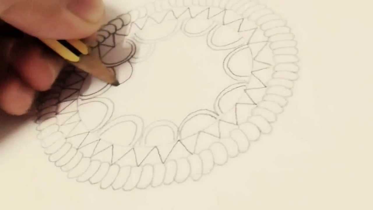 1280x720 how to draw a dream catcher beginners - Dream Catcher Drawing Easy