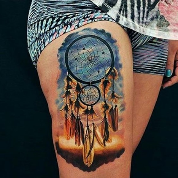 600x600 Inspirational Dream Catcher Tattoo Designs Done Right - Dream Catcher Tattoo Drawing