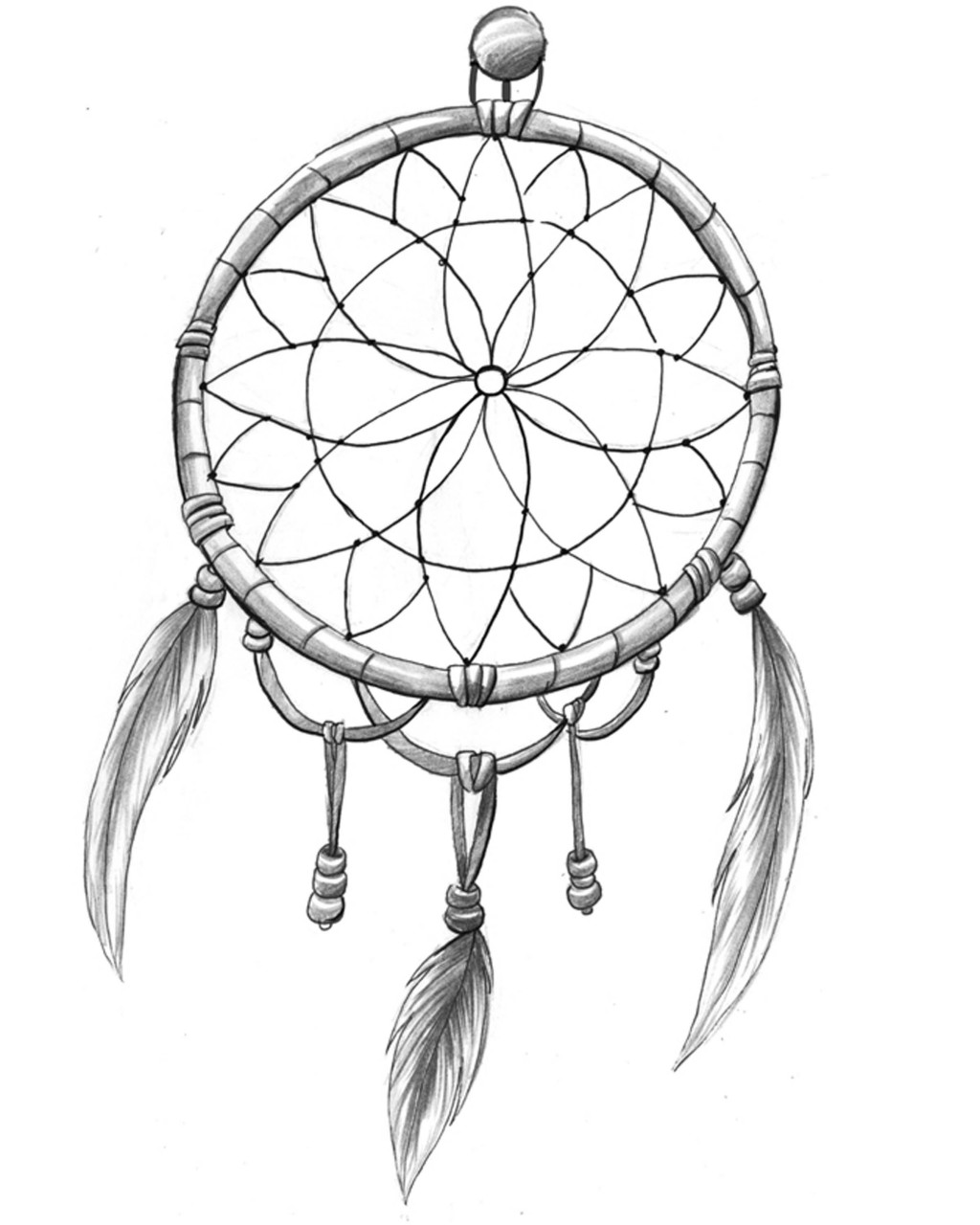 1024x1280 Dream Catcher Tattoos - Dream Catcher Tattoo Drawing