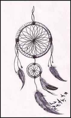 236x391 Mysterious Dream Catcher Tattoos Design Tattoo Ideas - Dream Catcher Tattoo Drawing