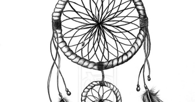 654x343 Dreamcatcher Drawing Tumblr Wallpapers Imgur - Dream Catcher Tumblr Drawing