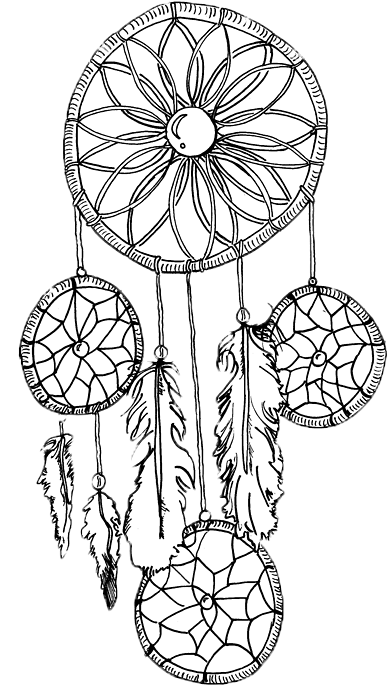 390x685 Dreamcatcher Tumblr Transparent Png Clipart Free Download - Dream Catcher Tumblr Drawing