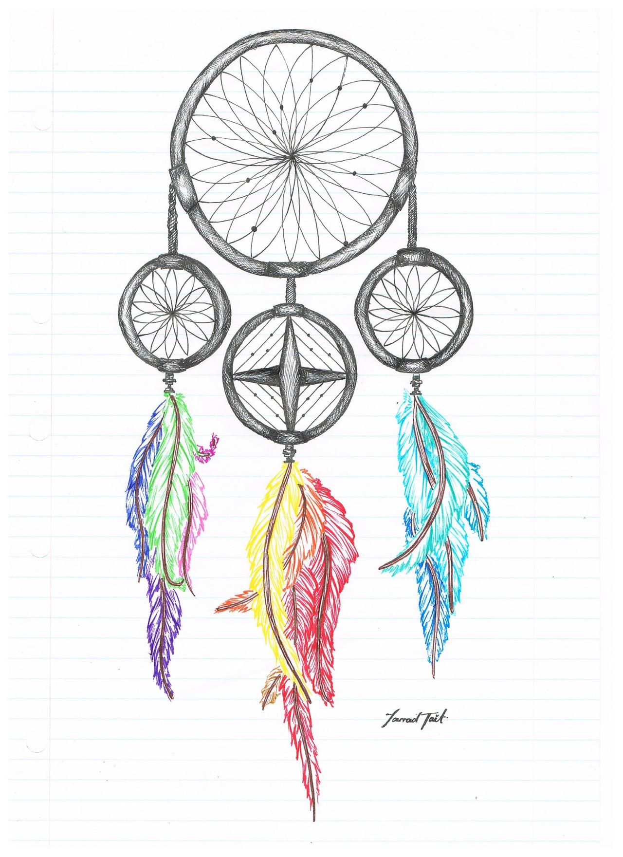 1280x1760 Drawn Dreamcatcher - Dream Catcher Tumblr Drawing