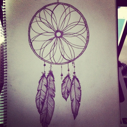 500x500 Dreamcatcher Tumblr Shared - Dream Catcher Tumblr Drawing