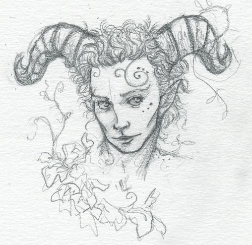 500x486 Oberon Midsummer Night's Dream Drawing - Dream Drawings