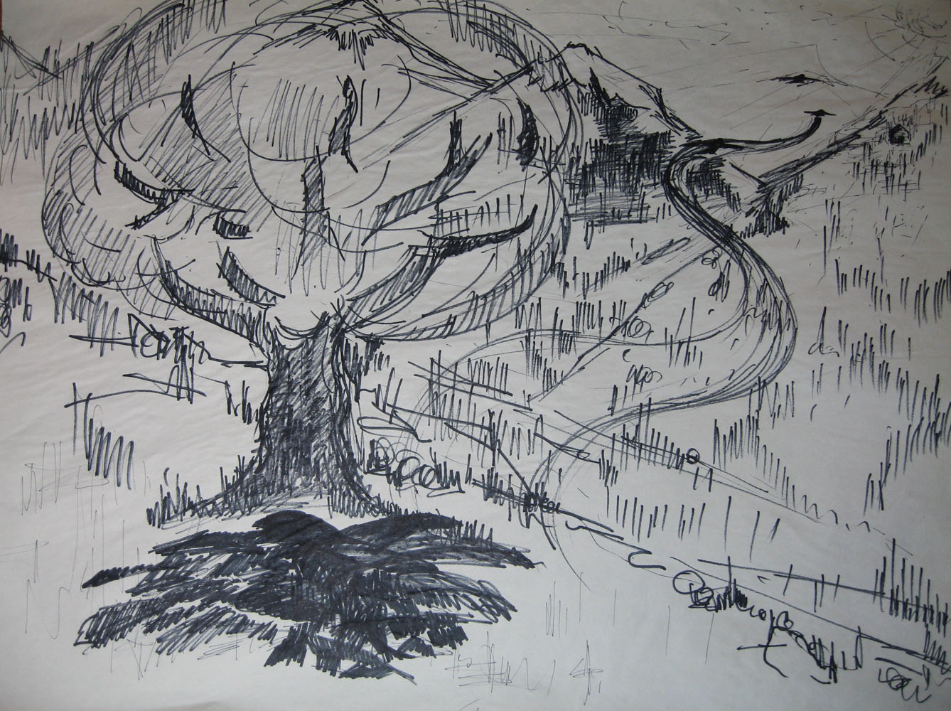 1338x1000 it challenge my first dream inspired textile painting - Dream Drawings