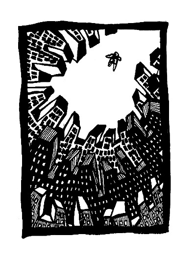 398x540 Dream Drawings Surreal City - Dream Drawings