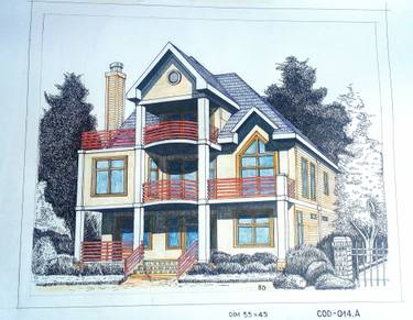 375x291 Dream House Drawing - Dream Home Drawing