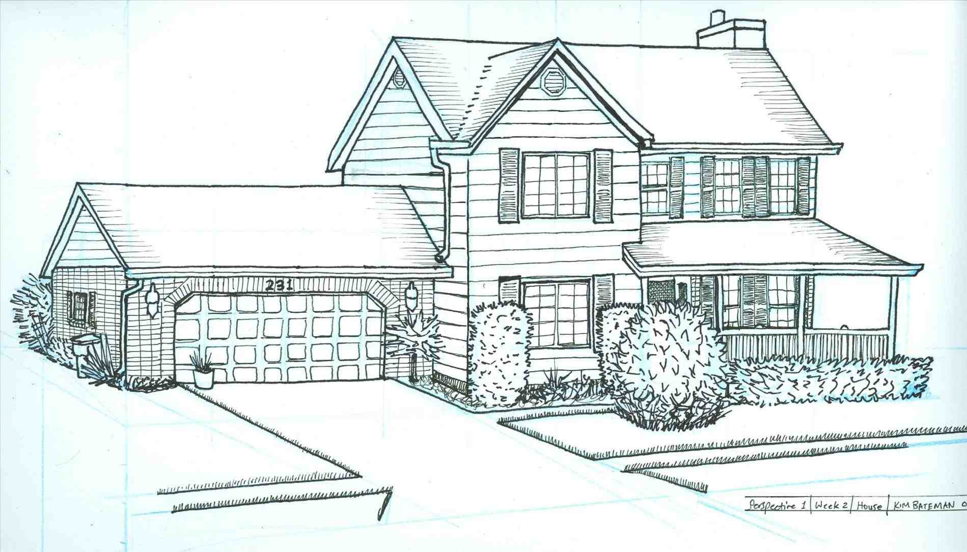 Dream Home Drawing at PaintingValley.com | Explore collection of Dream