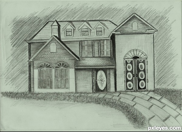 600x437 My Dream Home Picture - Dream Home Drawing