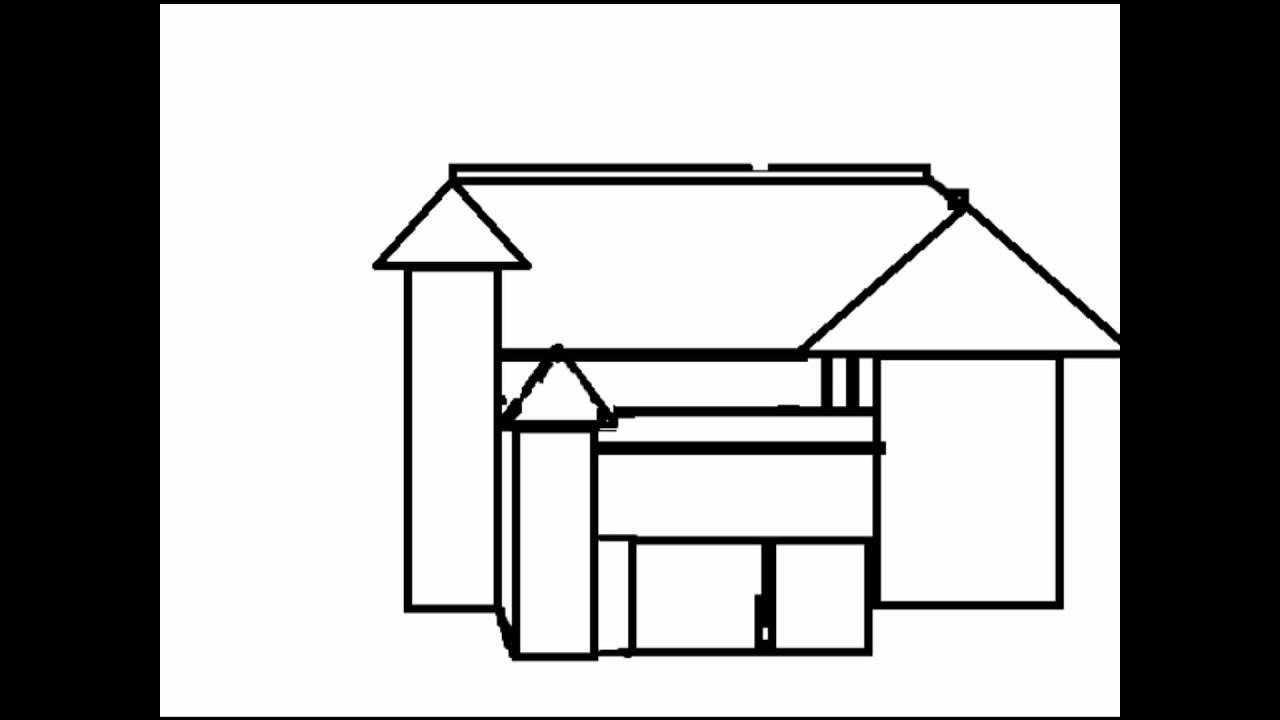 1280x720 Drawing Dream House - Dream House Drawing